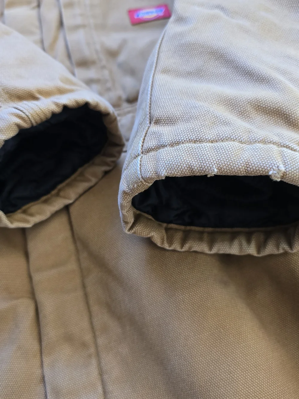 Vintage Y2K Dickies Insulated Coveralls Men's L Tall Brown Duck Workwear